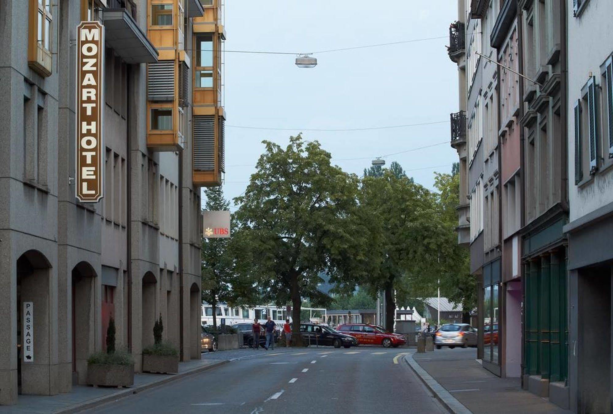 Hotel Mozart Rorschach Bagian luar foto