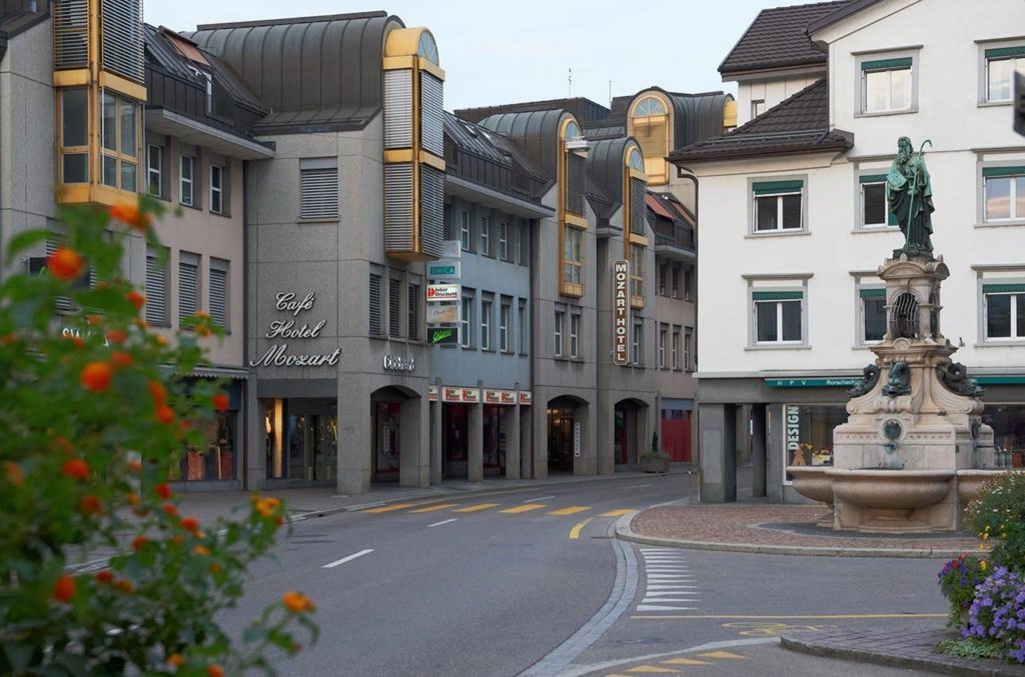 Hotel Mozart Rorschach Bagian luar foto